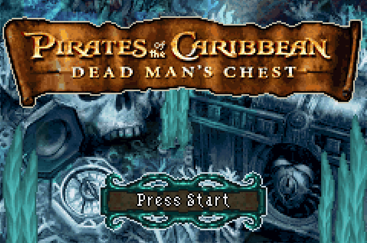 Pirates of the Caribbean Dead Mans Chest Title Screen